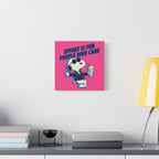 Snoopy Effort Quote Canvas