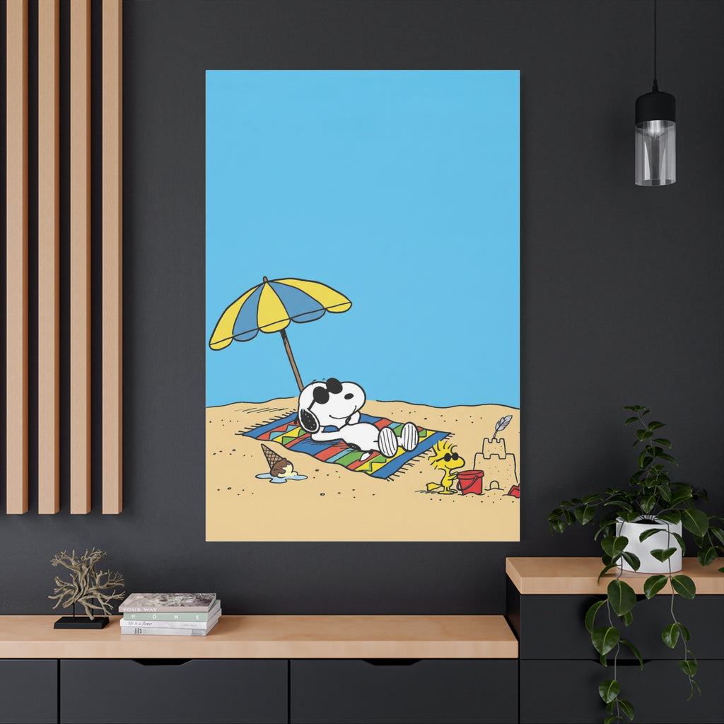Beach Relaxation Canvas