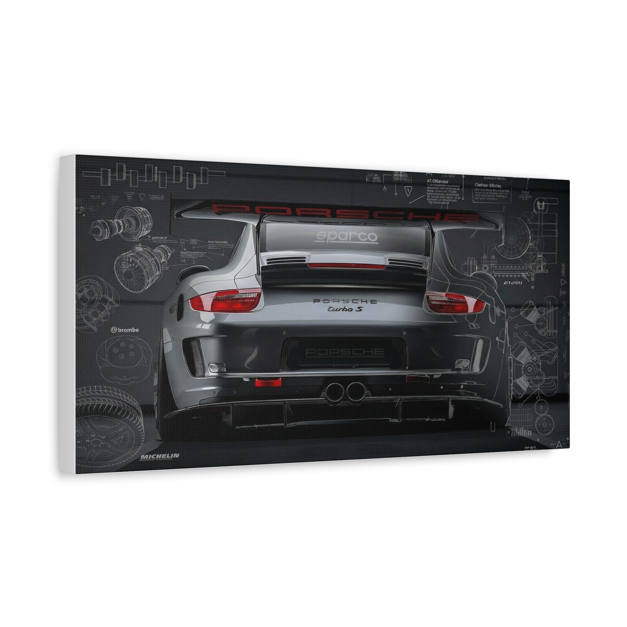 Porsche GT3 RS Canvas