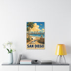Snoopy San Diego Canvas