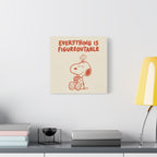 Sunny Meadow Friends Canvas