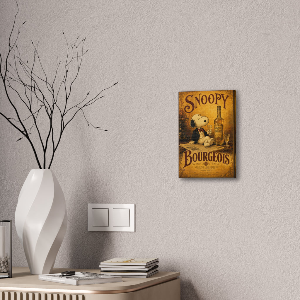 Snoopy Bourgeois Canvas