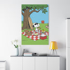 Snoopy Picnic Canvas