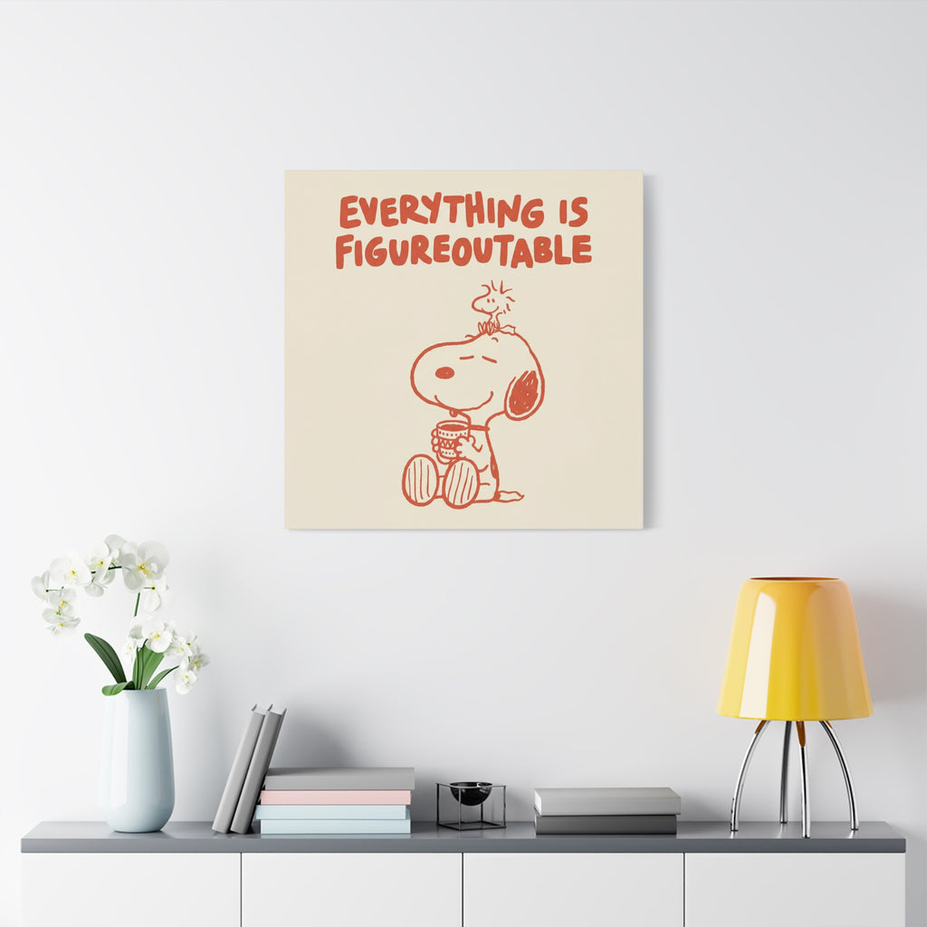 Sunny Meadow Friends Canvas