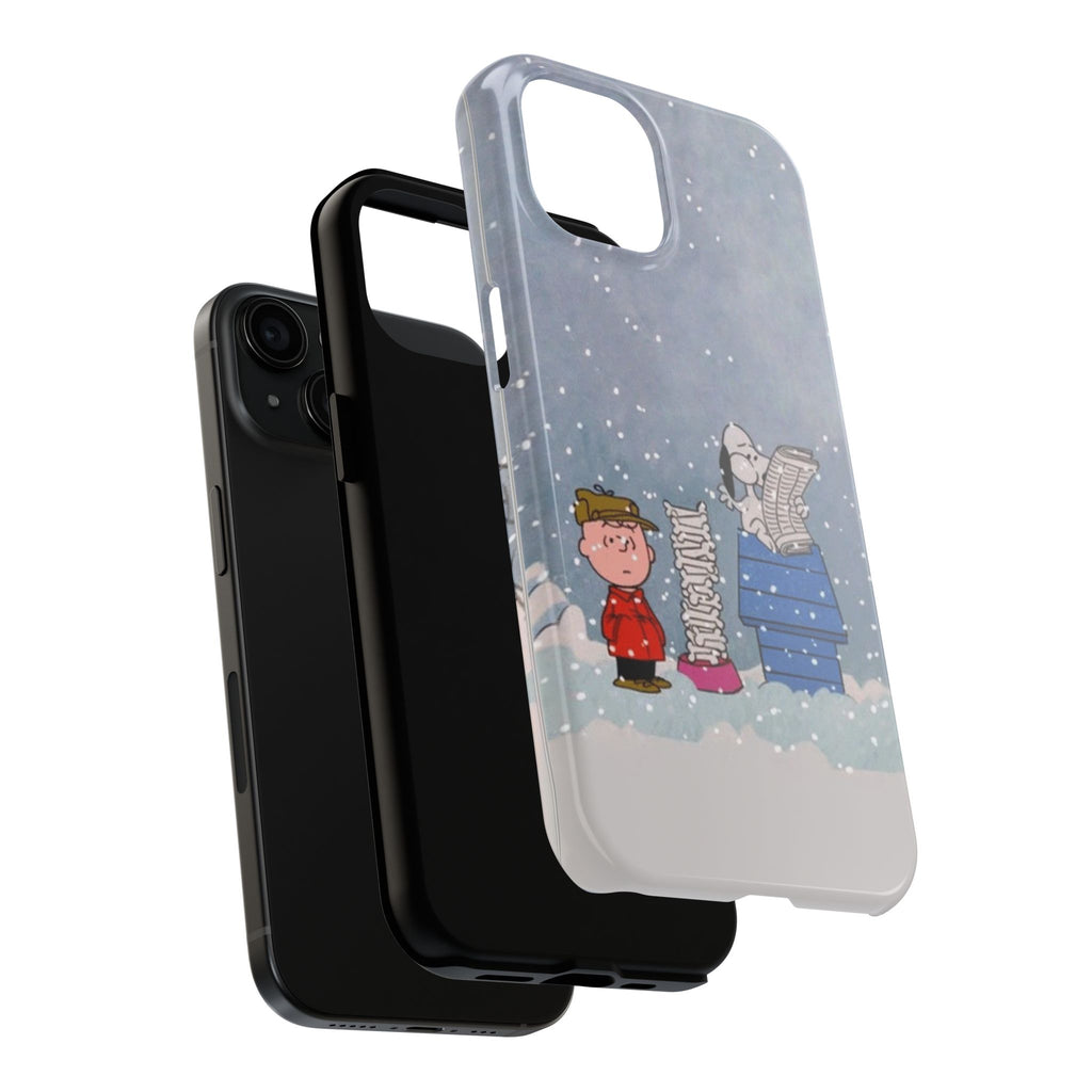 Snowy Reading Phone Case