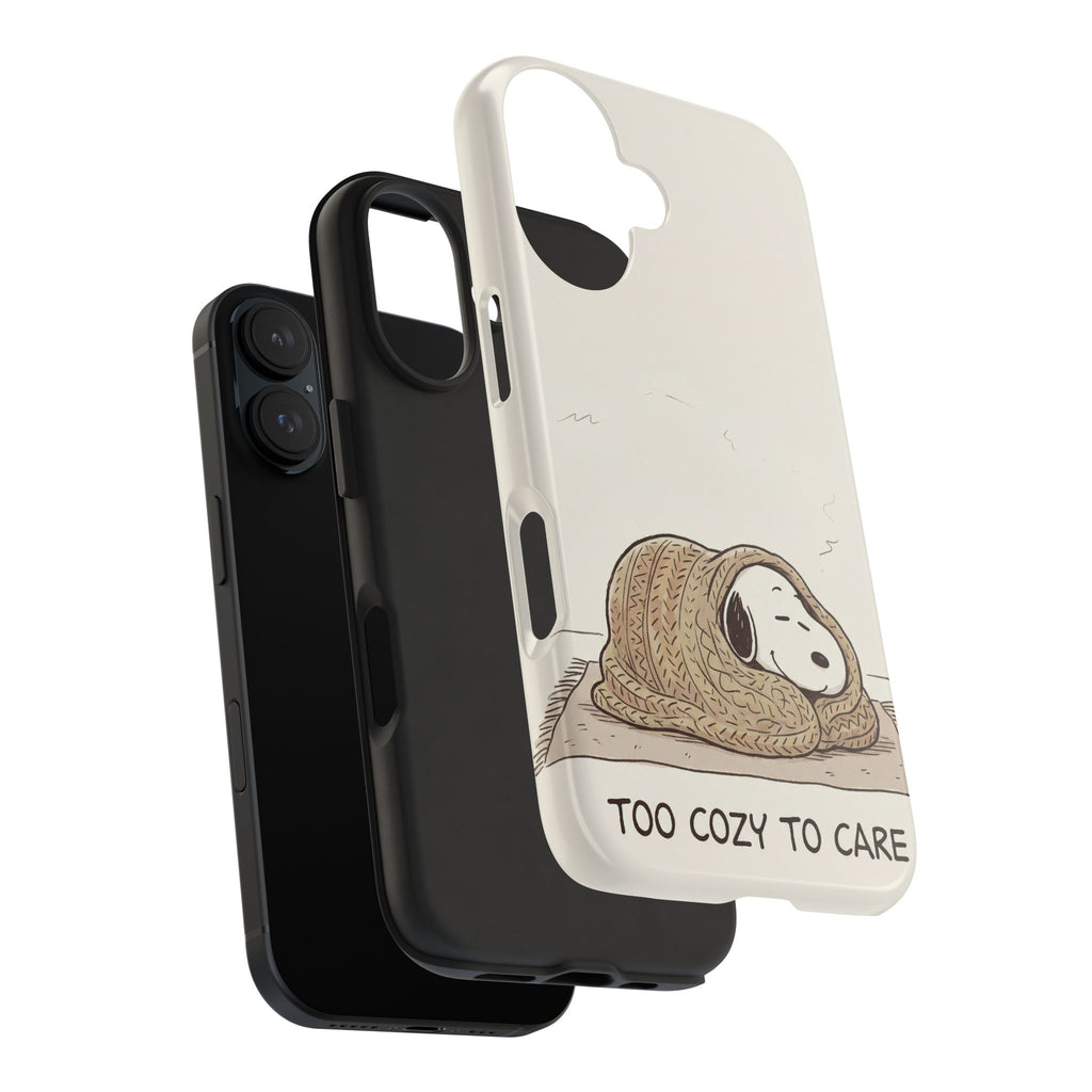 Too Cozy To Care Case