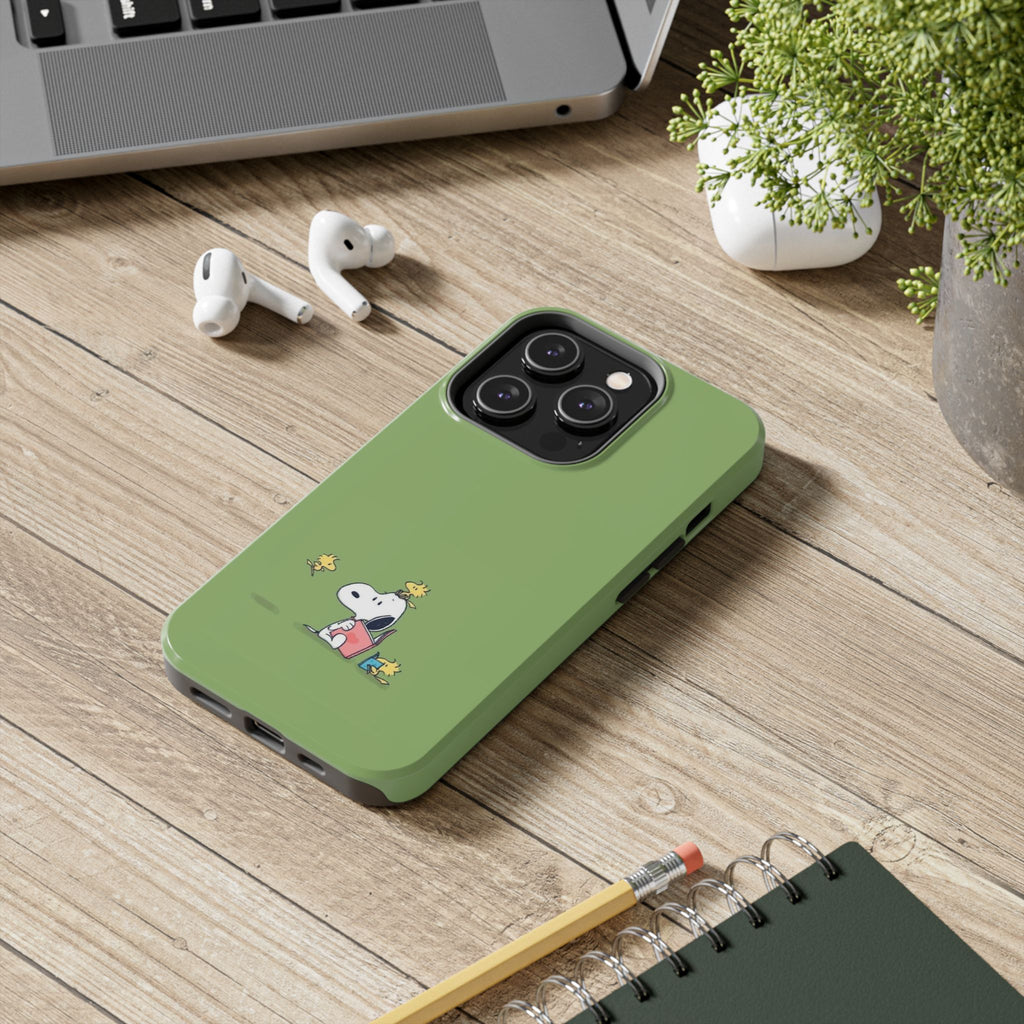 Green Snoopy Phone Case