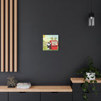 Snoopy Selfies Canvas