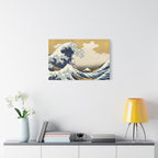 Great Wave Mashup Canvas