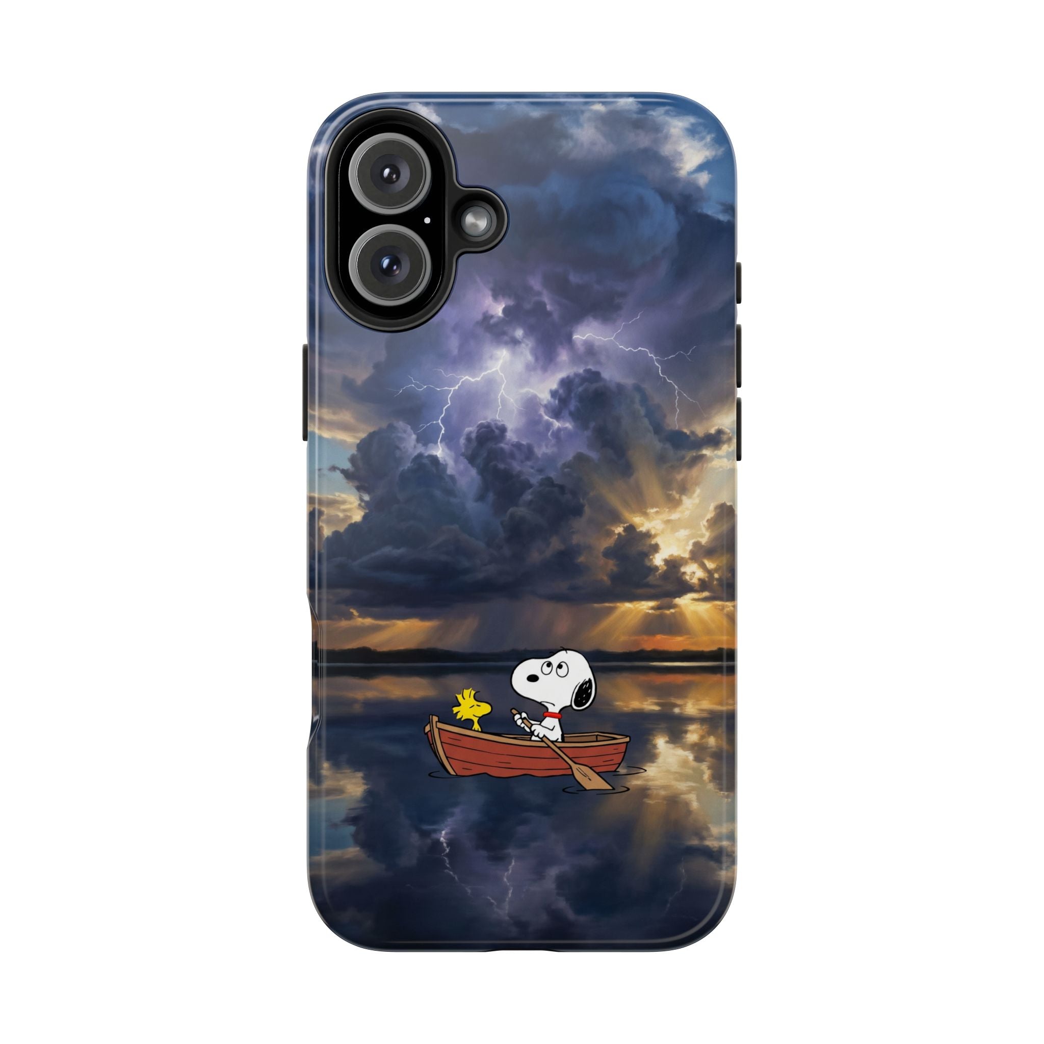 Stormy Rowboat Phone Case
