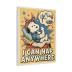 I Can Nap Anywhere Canvas