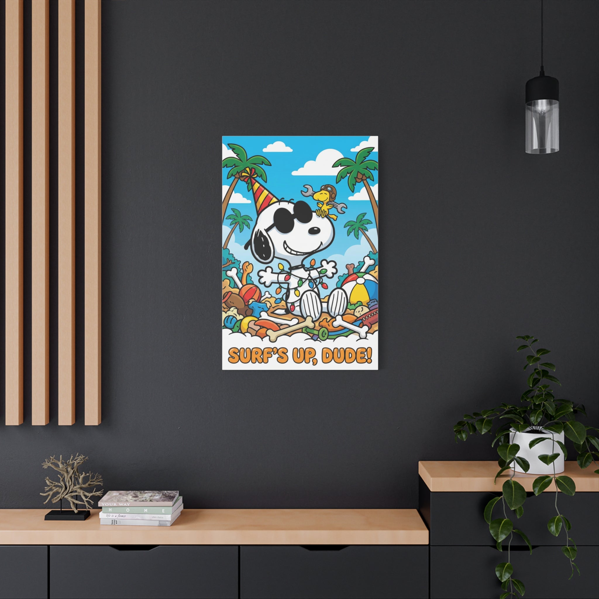Snoopy Sailing Day Canvas
