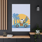 Surfboard Car Canvas