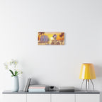 Surfing Snoopy Matte Canvas