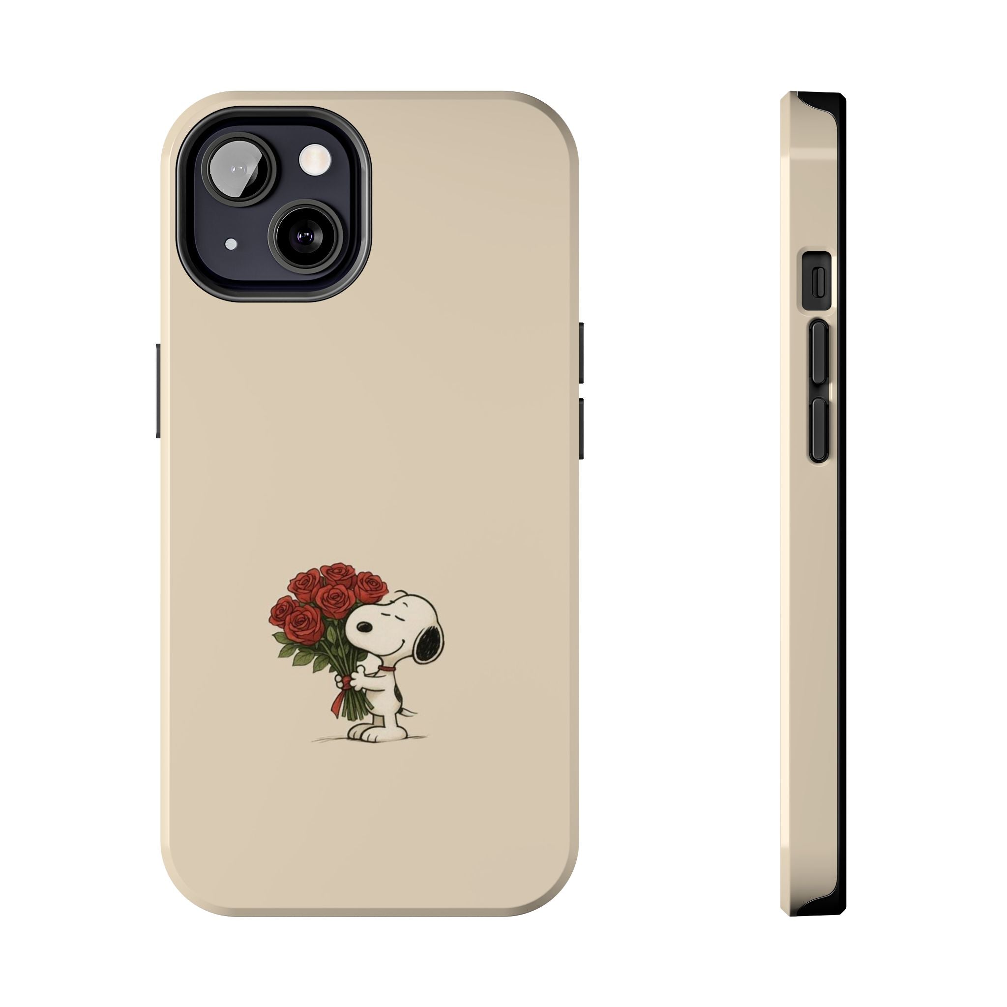 Snoopy Roses Phone Case