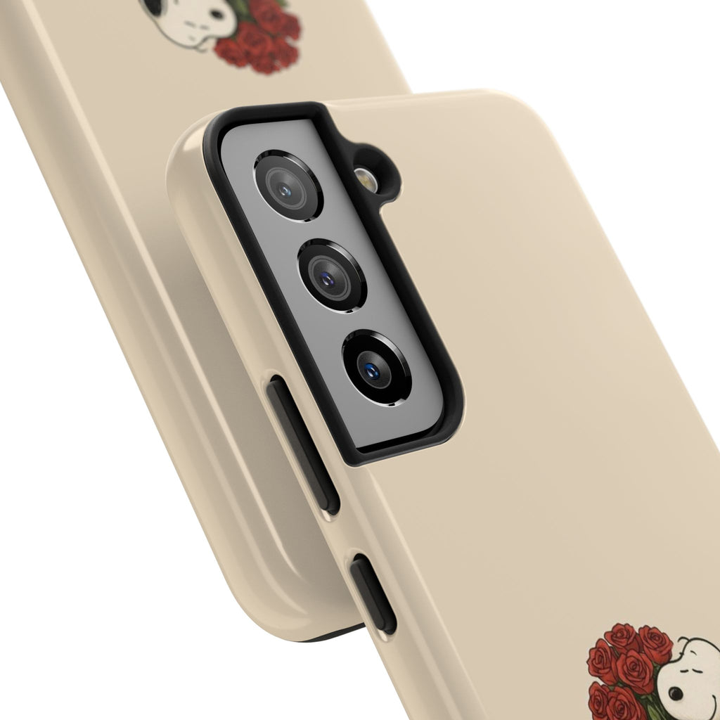 Snoopy Roses Phone Case