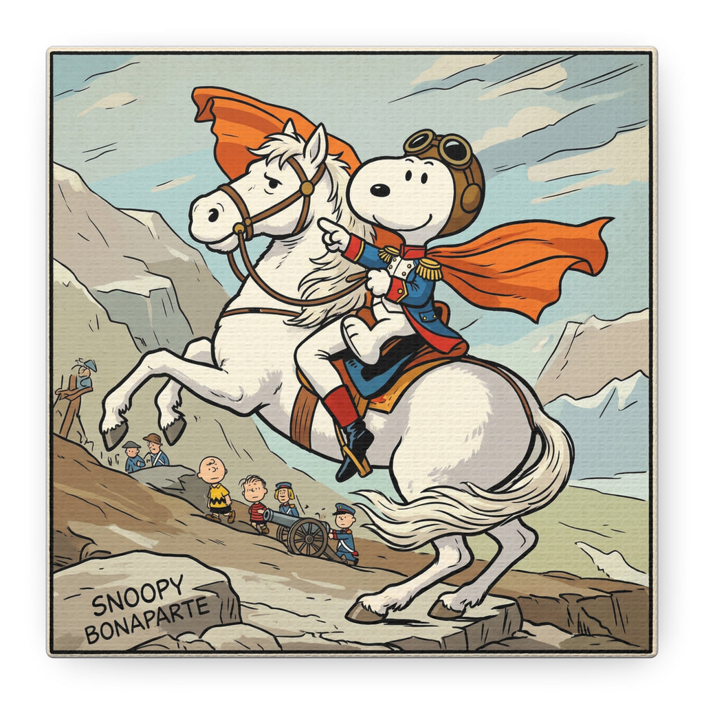 Snoopy Bonaparte Canvas