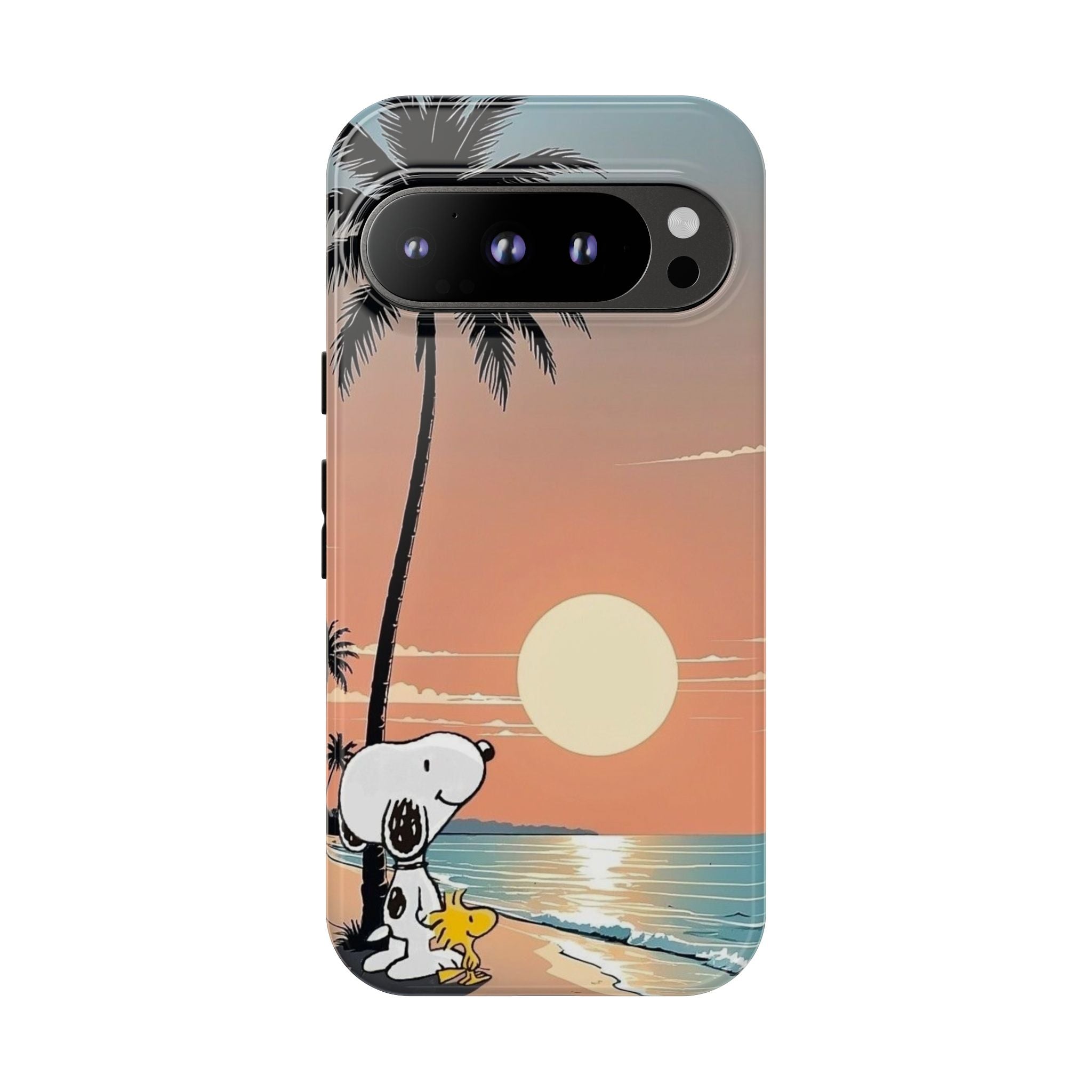 Snoopy Beach Sunset Phone Case