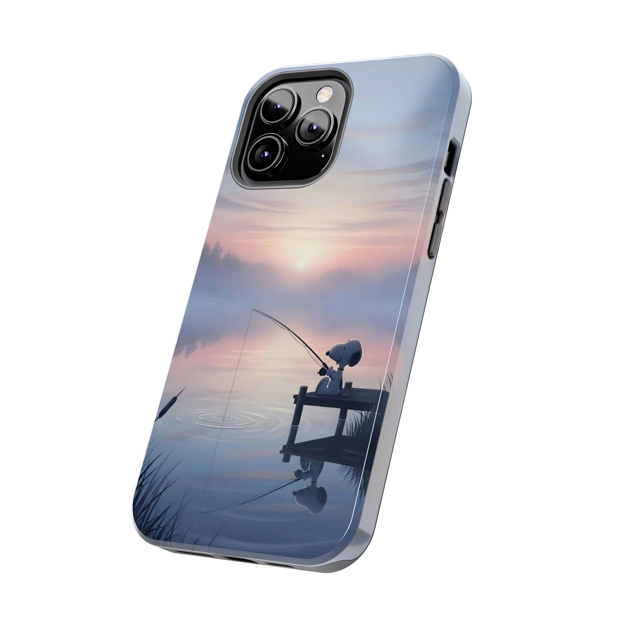 Sunset Fishing Phone Case