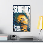 Surfing Snoopy Canvas