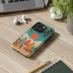 Retro Beach Sun Case