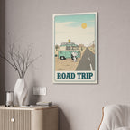 Snoopy Road Trip Canvas