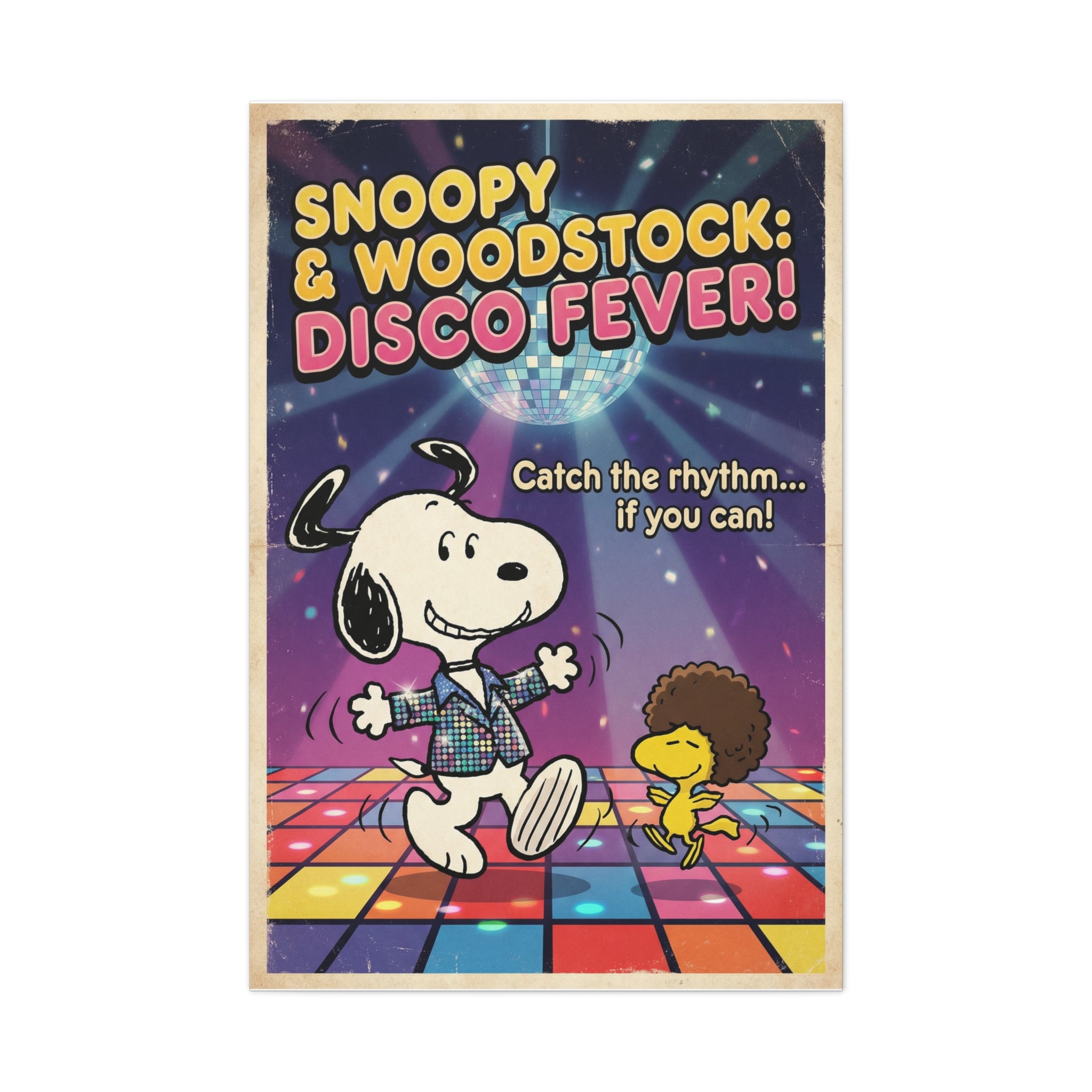 Disco Fever Canvas