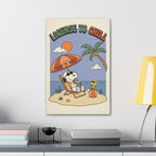 Snoopy License To Chill Canvas