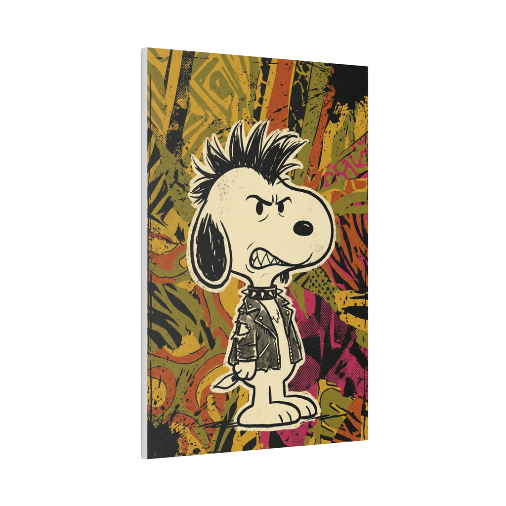 Punk Dog Canvas