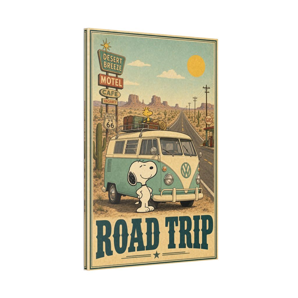 VW Camper Trip Canvas