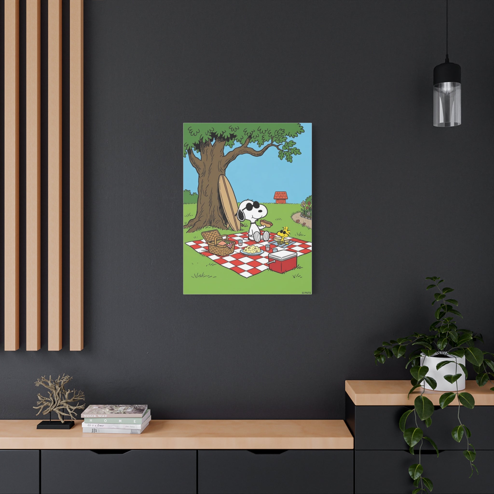 Snoopy Picnic Canvas