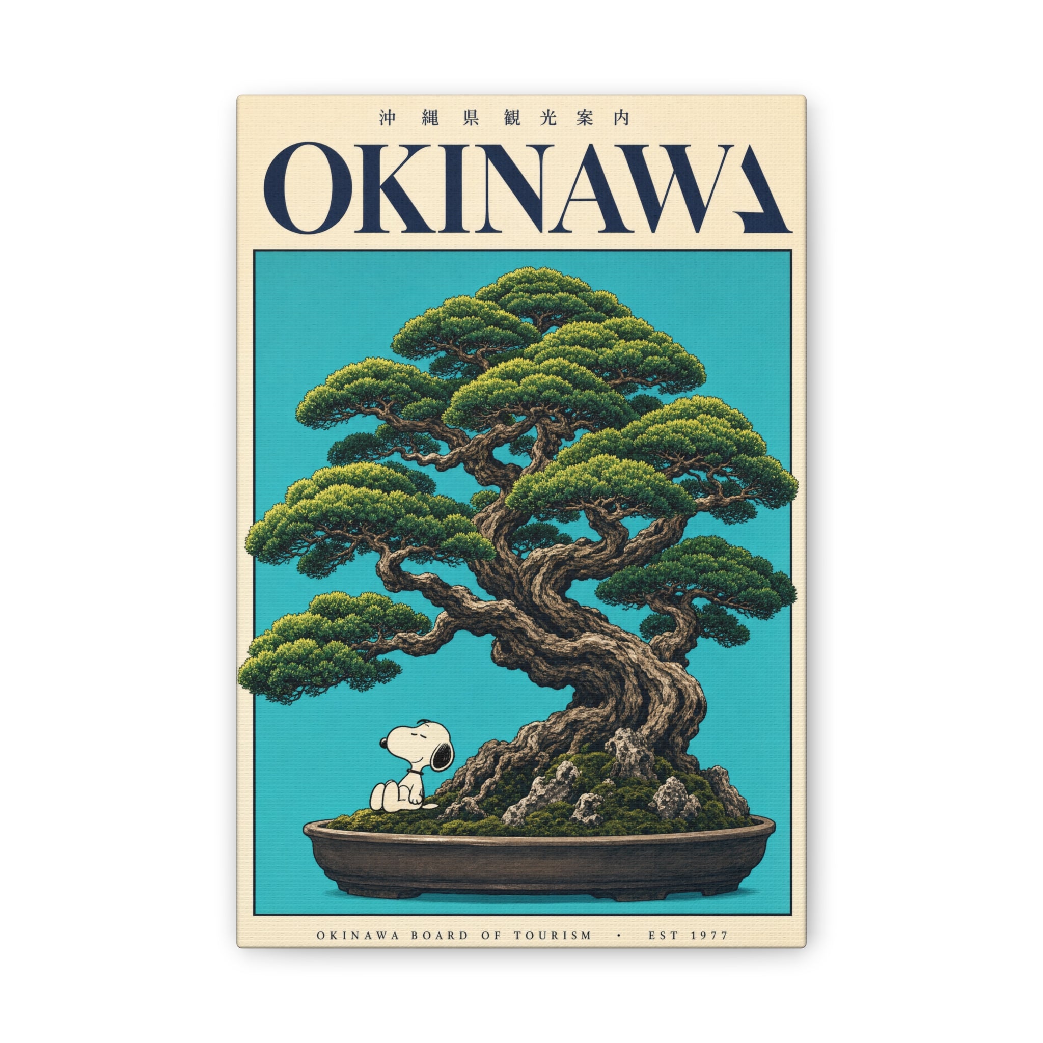 Okinawa Bonsai Canvas