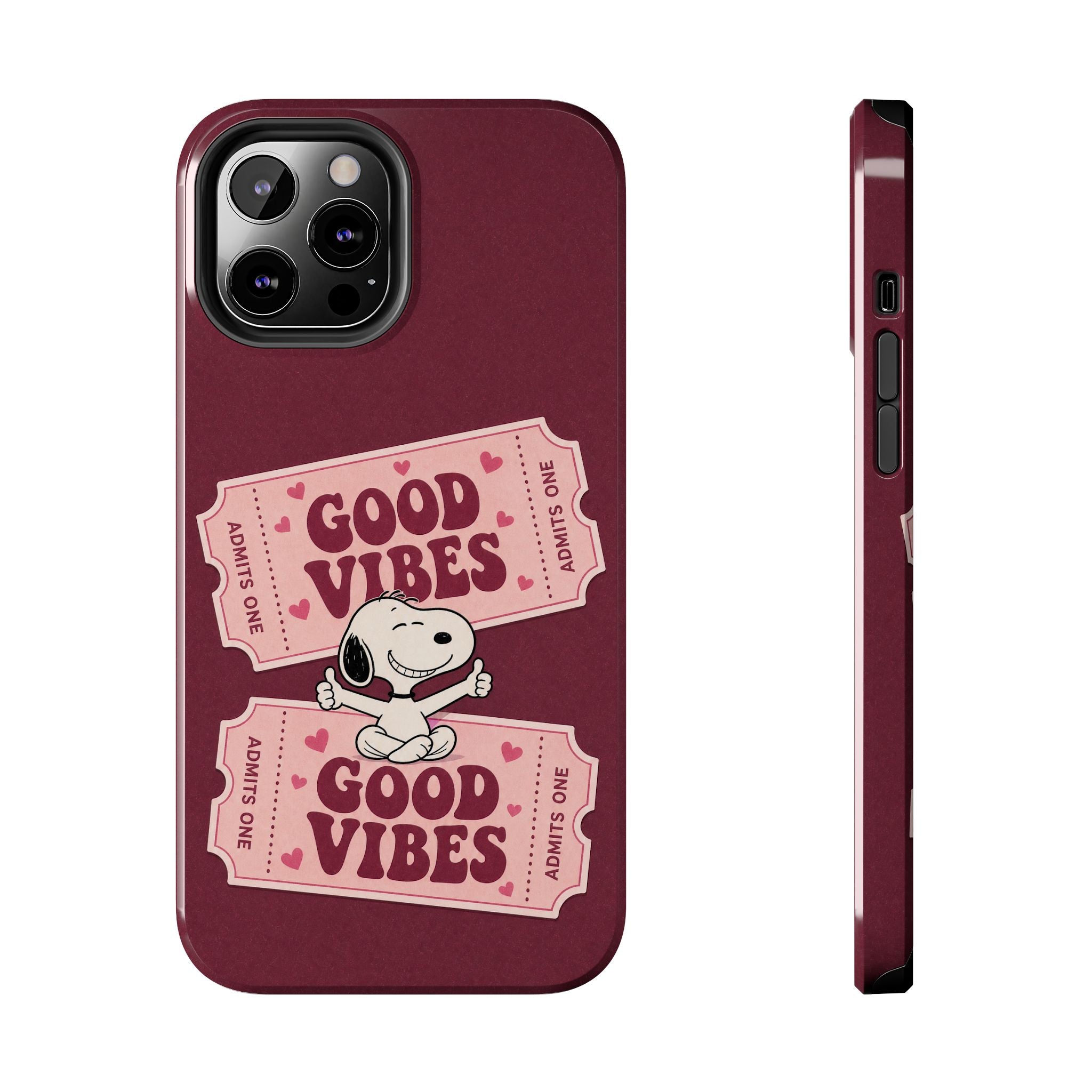 Good Vibes Tickets Phone Case