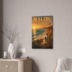Malibu Beach Snoopy Canvas