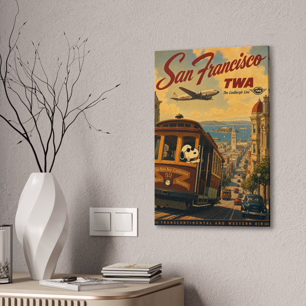 San Francisco Cable Canvas