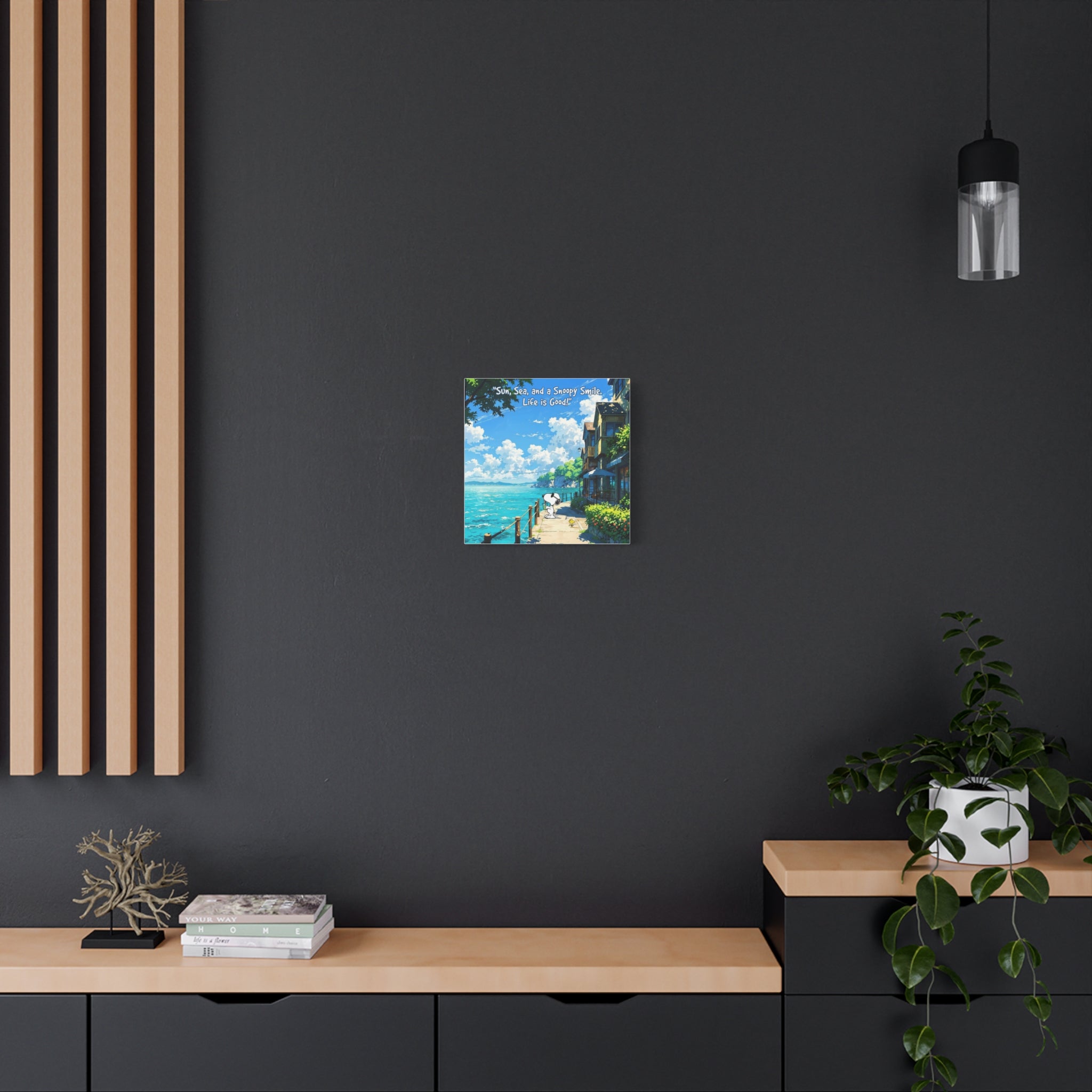 Snoopy Seaside Canvas