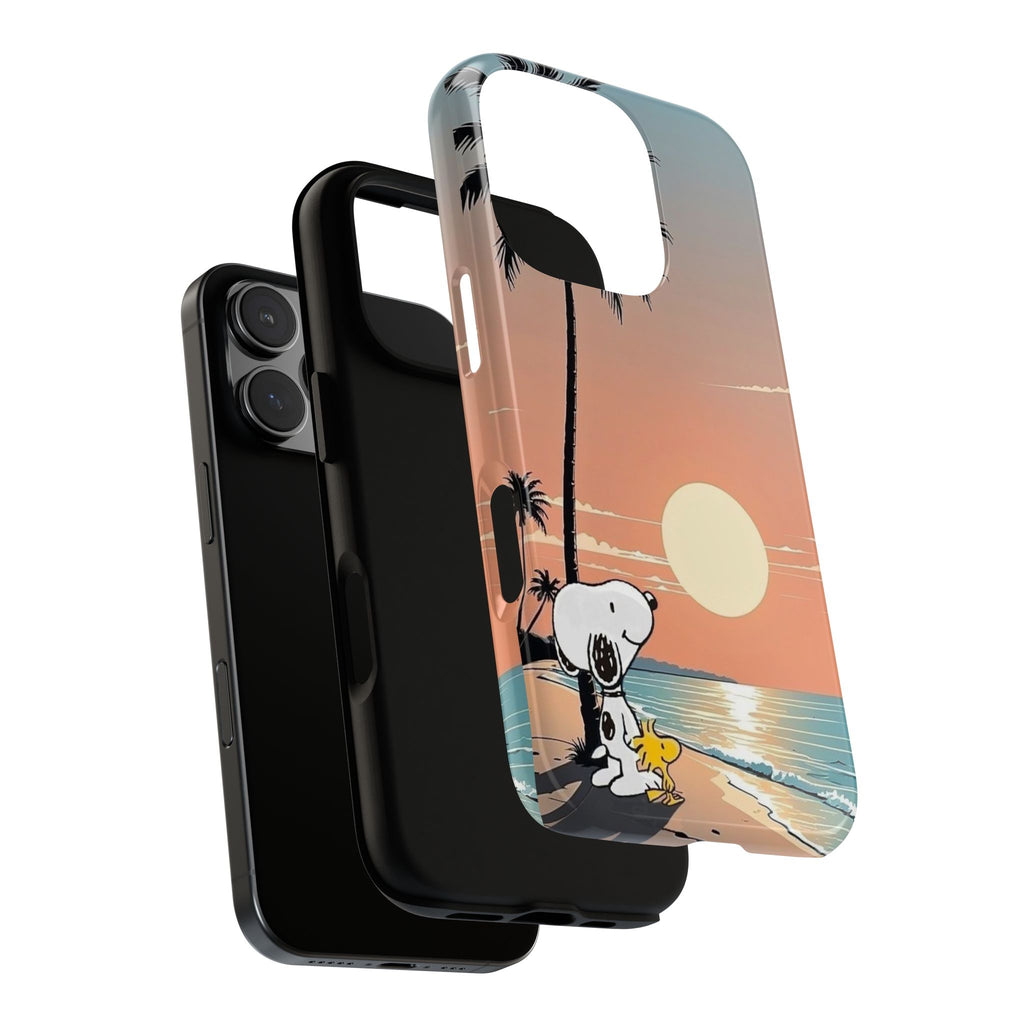 Snoopy Beach Sunset Phone Case