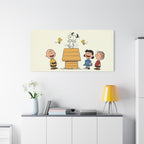 Snoopy Dancing Gang Canvas