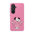 Pink Fuzzy Coat Case