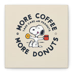 Coffee And Donuts Canvas
