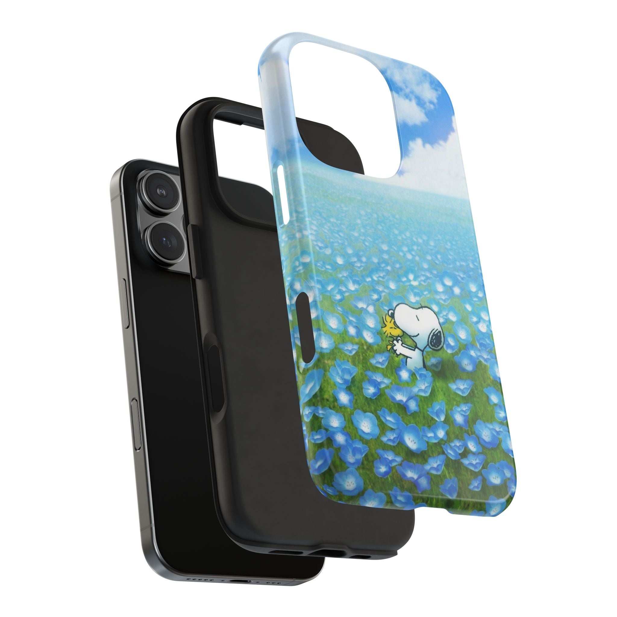Blue Flower Field Case