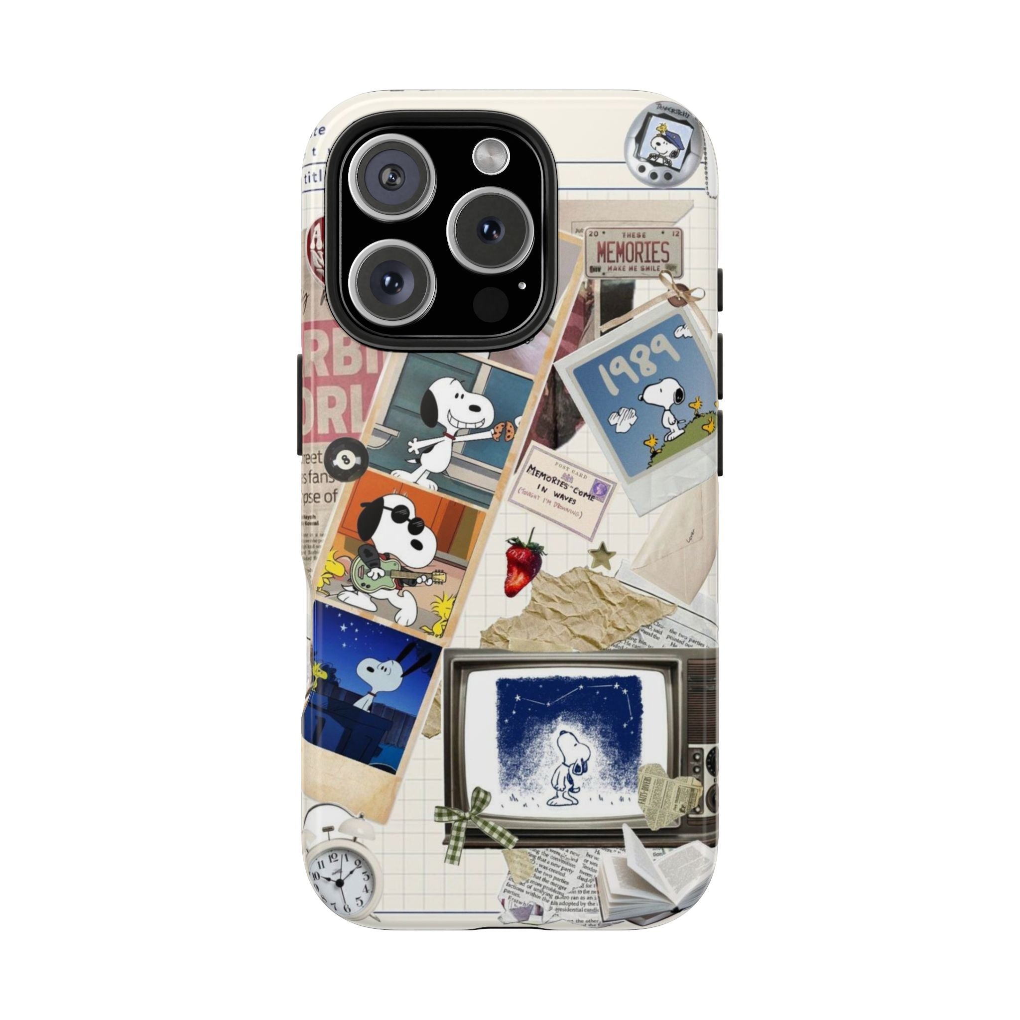 Retro Snoopy Collage Phone Case