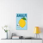 Amalfi Lemon Snoopy Italy Canvas