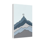 Snoopy on Mountain Canvas