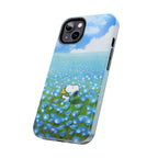 Blue Flower Field Case
