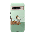 Snoopy Fishing Phone Case