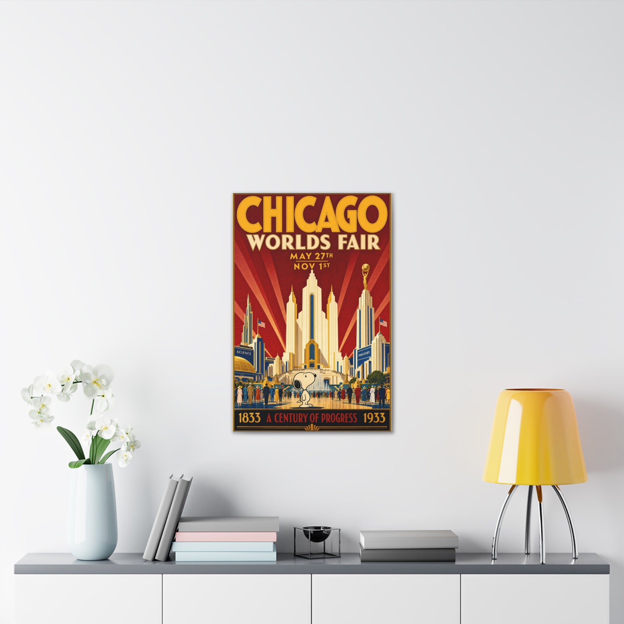 Chicago 1933 Fair Canvas