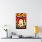 Chicago Fair Vintage Canvas