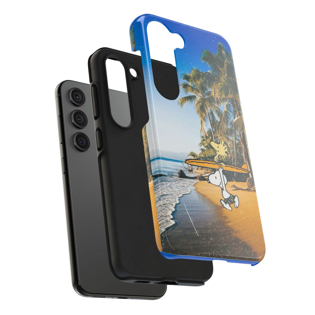 Surfing Beach Phone Case