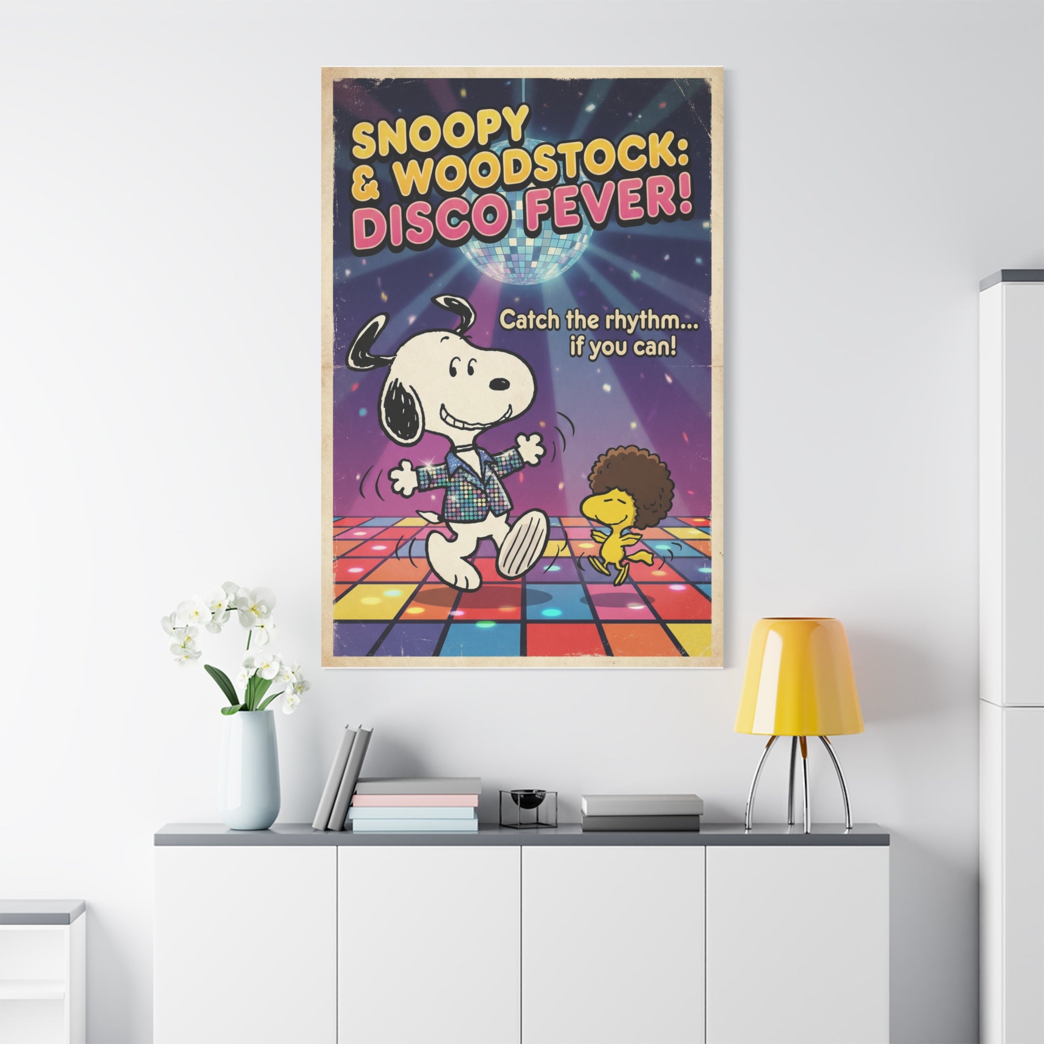 Disco Fever Canvas